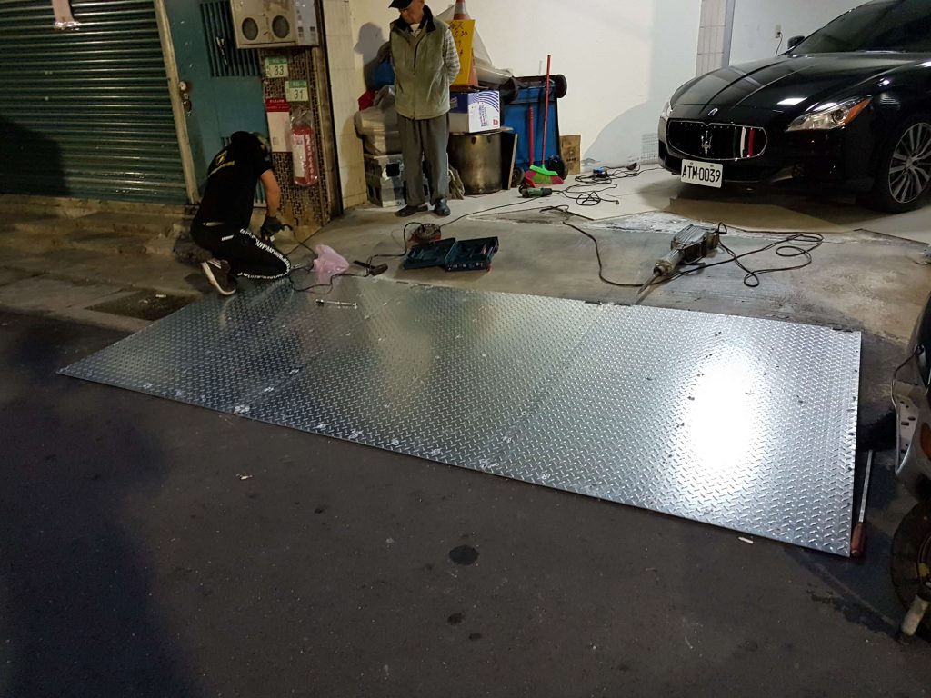 汽車斜坡板單人可掀折