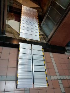鋁合金斜坡板表面防滑紋路永不磨損