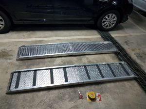 訂製款全鋁合金登車板 訂製款全鋁合金登車板