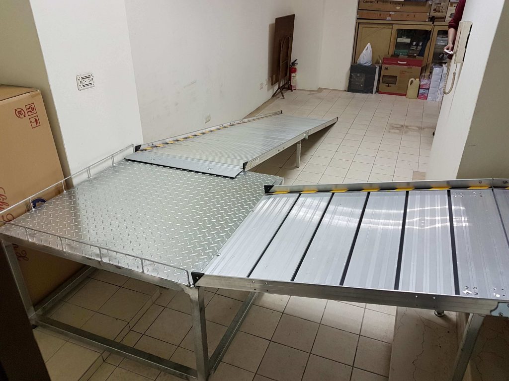 組合式斜坡板完工照