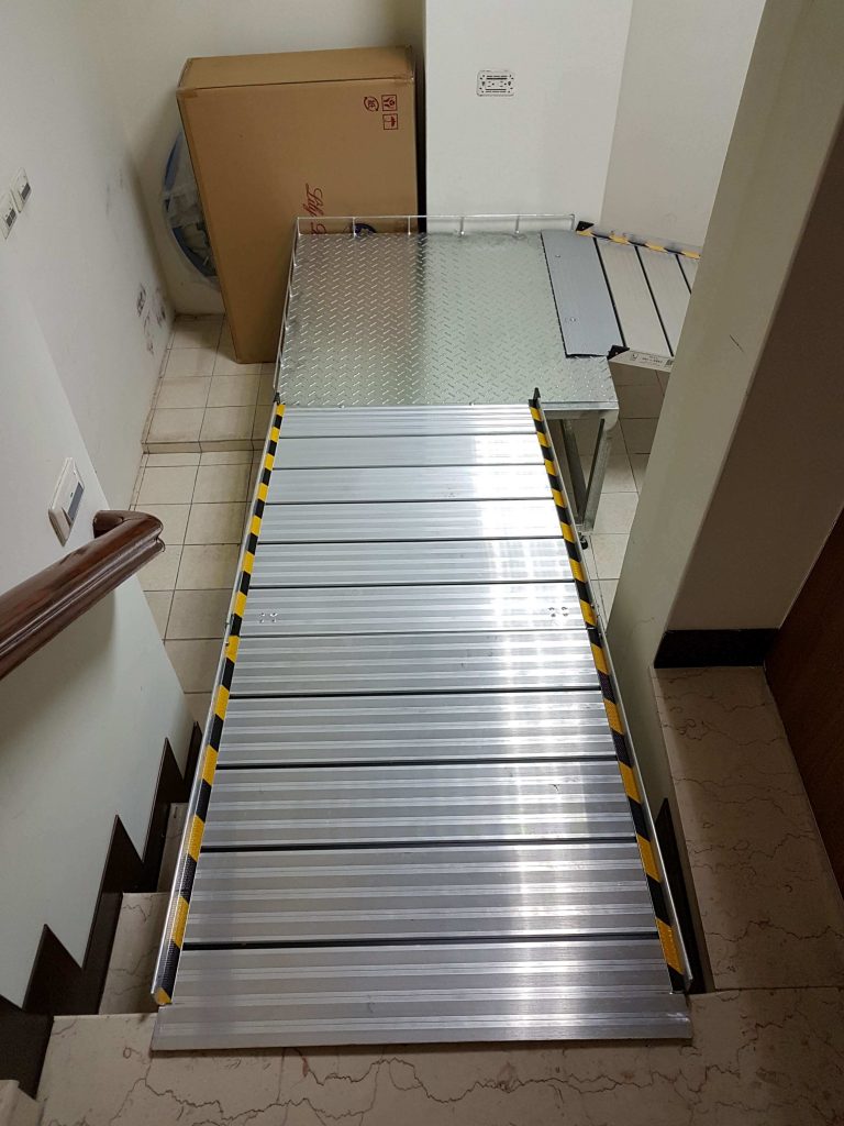 組合式斜坡板完工照另一角度