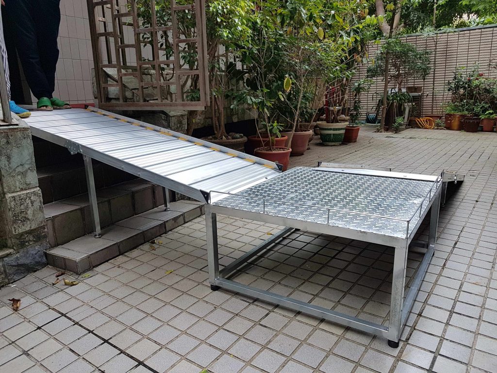 活動斜坡板加平台組合