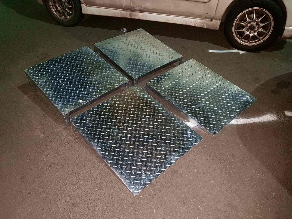 汽車斜坡板 軌道式