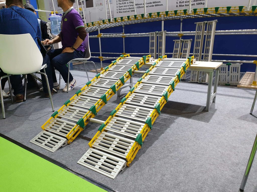 斜坡捲板軌道式單支承重500KG 斜坡捲板軌道式 鋁合金