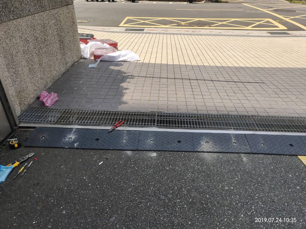橡膠斜坡板 橡膠斜坡板