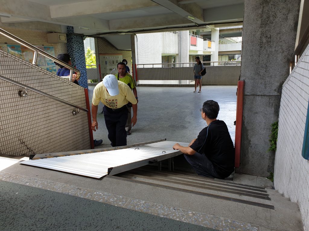 輪椅坡道板 組合式 3F