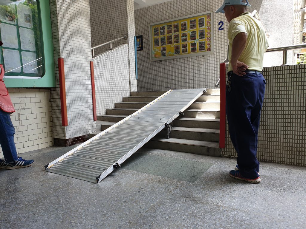 輪椅坡道板 組合式 2F