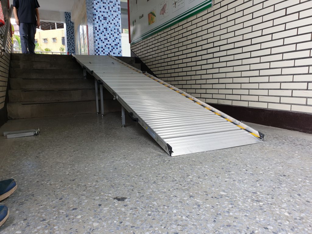 輪椅斜坡板 組合式 3F