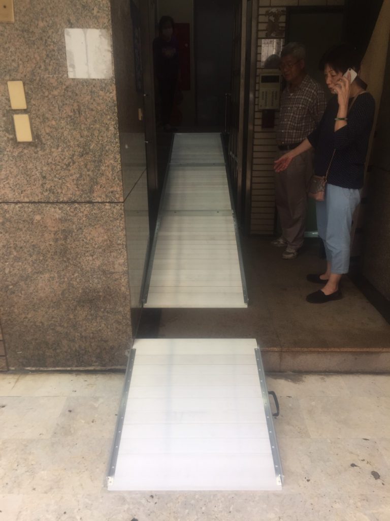 輪椅組合式斜坡板