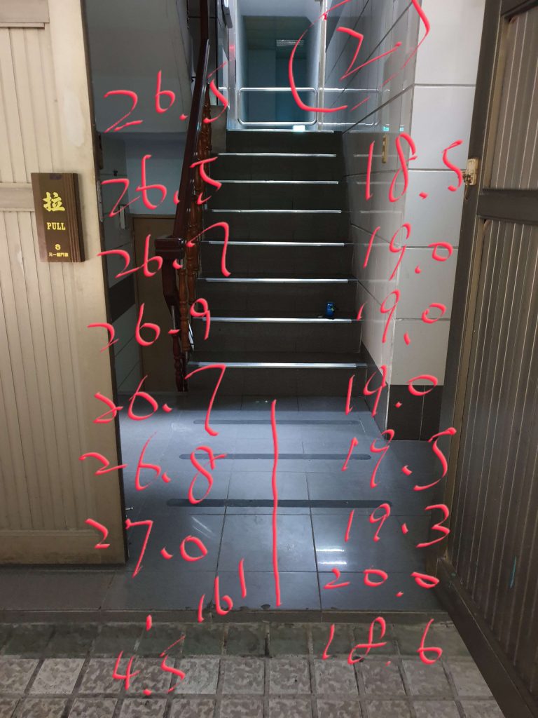第二座樓梯高度157.4公分 第二座樓梯