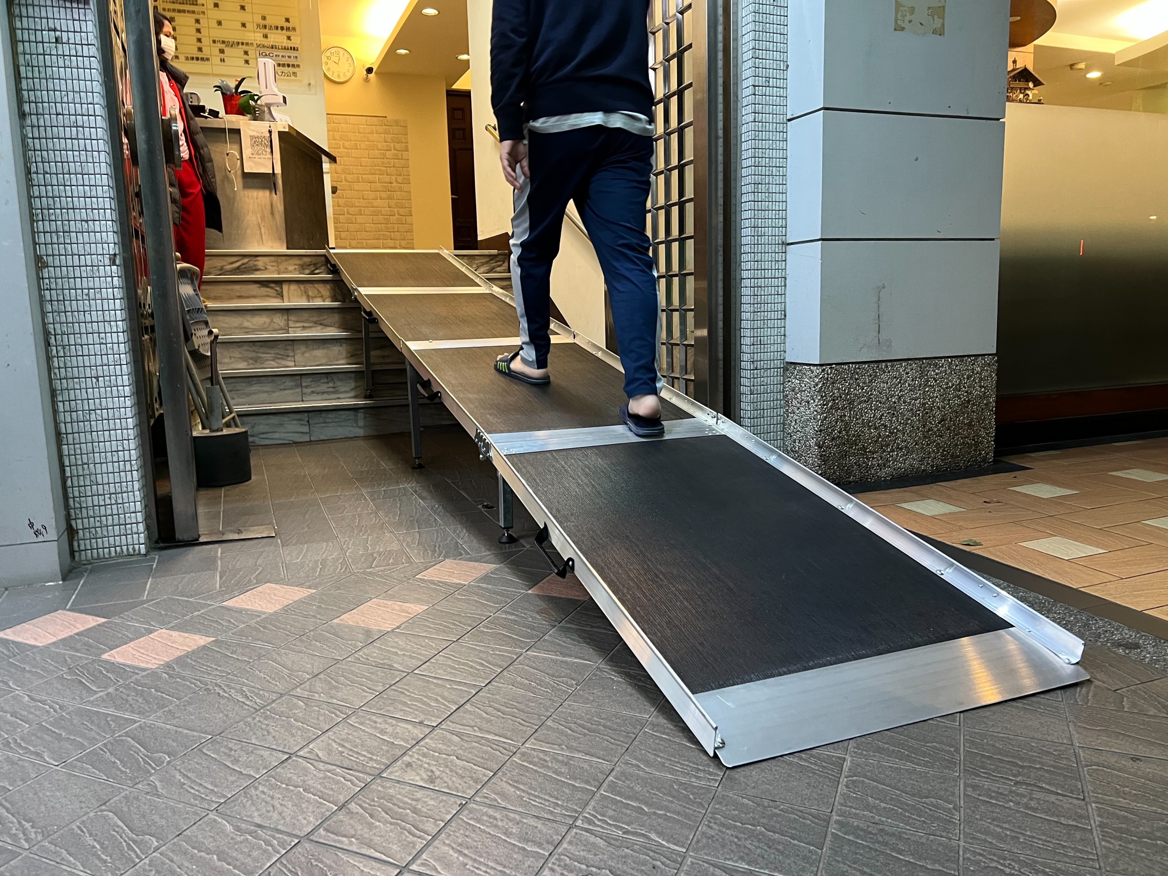 玻璃纖維材質 組合式斜坡板