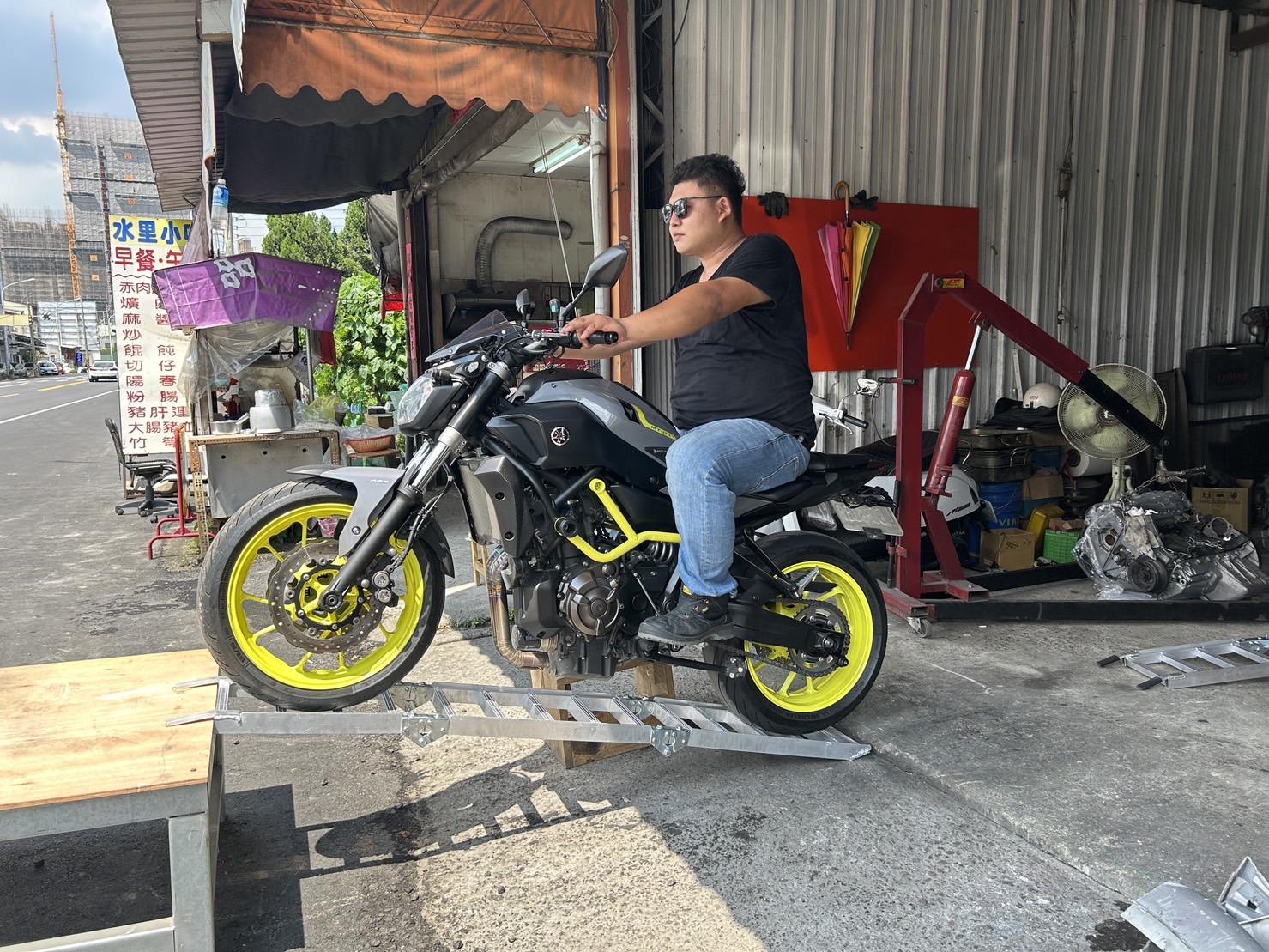 雙折式機車登車板新款上市